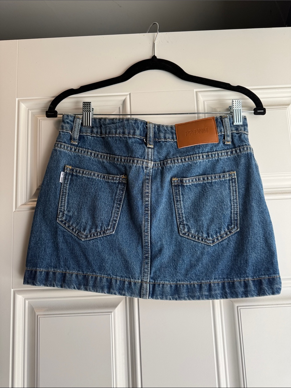 Princess Polly Classic Blue Denim Mini Skirt - Picture 4 of 4